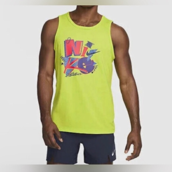 Men’s Nike Dri-Fit Graphic Tank - Picture 2 of 6